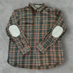 L.L.Bean チェックシャツ XL エルボーパッチ