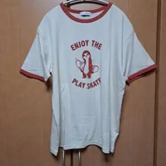 リンガーTシャツ Lサイズ