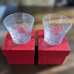 バカラ　ウィスキータンブラー　2個セット