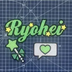 デコうちわ うちわデコ パーツ Ryohei