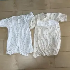 Birthdayロンパース50-60cm 2点セット