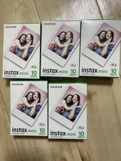 FUJIFILM instax mini インスタントフィルム 10枚X5パック