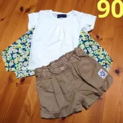 Tシャツとショートパンツセット 90
