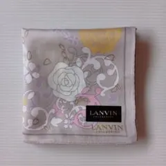 【未使用・シール付き】LANVIN COLLECTION ハンカチ