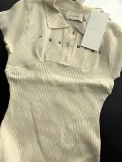ANDMARY Lindsay logo tops ivory - メルカリ