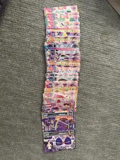 アイカツカード 57枚セット　レースパープルリボンあり　プロモーションカード多数