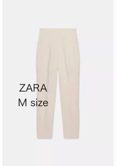 【新品】今期ZARA ベージュ Mサイズ パンツ