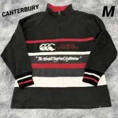 【Mサイズ】カンタベリー　ハーフジップ　トレーナー　スウェット
