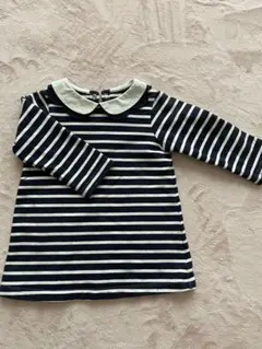 【最終価格】ジャカディ ストライプワンピース 12M 74cm