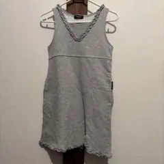 COMME CA ISM グレー ワンピース 120A