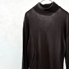GIANNI LO GIUDICE ニット セーター タートルネック シンプル