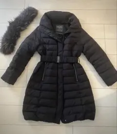 美品ナノユニバース　西川ダウン　ダウンコート