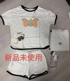 【新品タグ付き】GU アンダーカバー　ディズニー ダンボ ルームウェア　ポーチ