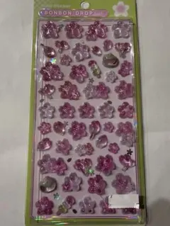 正規品 和柄 ボンボンドロップシール 桜BONBON DROP花 花見 和菓子