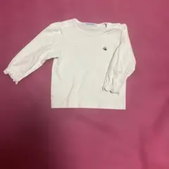 familiar 長袖カットソー80日本製