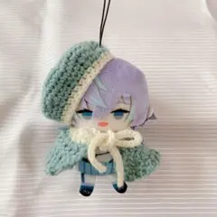 にじぱぺっと　ベレー帽とケープポンチョ　にじぱぺ 10cmぬい服　帽子