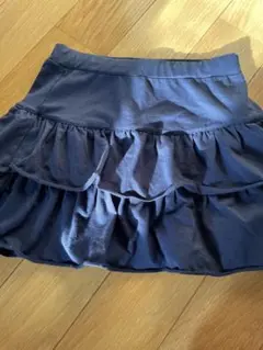 UNIQLO フリルスカート ネイビー 子供用M