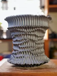 手作植木鉢 陶器鉢 塊根植物 アガべ Lサイズ 口径15cm A-933 - メルカリ