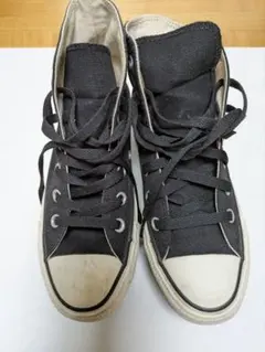 黒いキャンバススニーカー ALL STAR