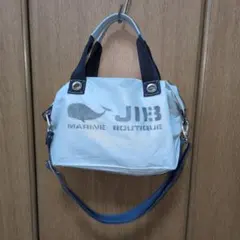 本日限定価格　JIB ショルダーバッグ　2WAY グレー×ネイビーのサムネイル