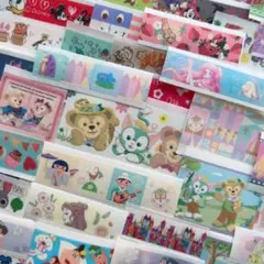 ディズニー フレークシール ダッフィー マステ 切り売り　スモールワールドも♪