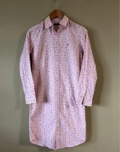 ラルフローレン　小花柄　ロングシャツワンピース