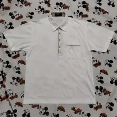 GIANNI VALENTINO ポロシャツ ホワイト Mサイズのサムネイル
