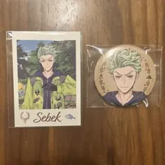 ツイステ セベク カード 缶バッジ イベント衣装