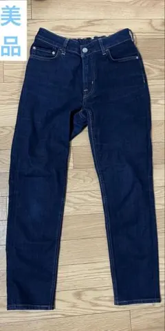 コーエン ハイウエスト　カジュアルパンツ　ロング　ストレッチ　デニム　M