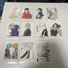 東リべ 原画展 パシャこれ クリアカード まとめて売り