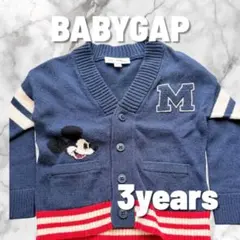 BABYGAP ミッキーマウス カーディガン 3歳
