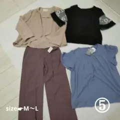 レディーストップス他まとめ売り ⑤ ４点