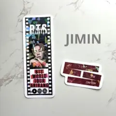 ジミン　Arirang フィルム風ステッカー