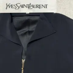 イブサンローラン ロング ジップ シャツ トップス カットソー 長袖 ブラックのサムネイル