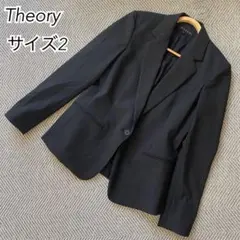 1533 美品✨ 2025ss セオリー CINCH WAIST JKT 2 黒 - メルカリ