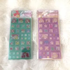 新品　タイルシール　ディズニープリンセス アリエル、ラプンツェル