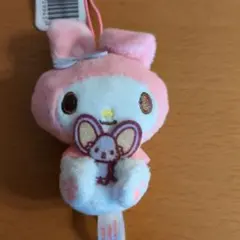 サンリオキャラクターズ　おともだちといっしょマスコット　マイメロディ　ぬいぐるみ