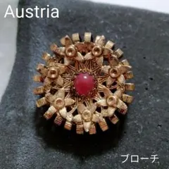 ヴィンテージ ブローチ フラワー トレド細工 フィグリー G46 D72 3点