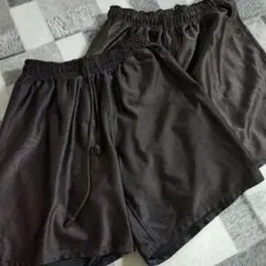 サッカー用パンツ黒160㌢２枚まとめ売り