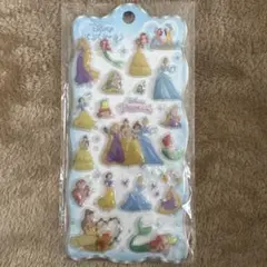 ディズニー プリンセス ぷくぷくシール