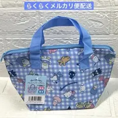 サンリオ　保冷ランチバッグ　ハローキティ　クロミ　キキララ　ランチトートのサムネイル