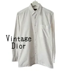 Christian Dior white shirt 白シャツ　ロゴシャツ
