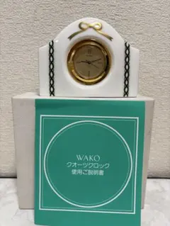 WAKO リボンモチーフ 置時計のサムネイル