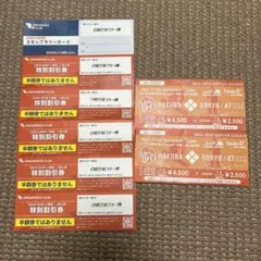 白馬47・五竜 半額招待券 2024-2025 ２枚&特別割引券5枚セット