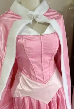 オーロラ姫 コスプレ衣装 ピンクドレス Dハロ ウィッグ付き Amazon.co.jp: オーロラ姫ドレス コスプレ衣装 ワンピース