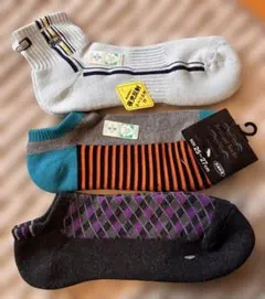 メンズソックス 3足セット 25-27cm