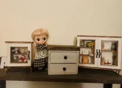 【週末価格】ミニチュア雑貨　家具3点セット