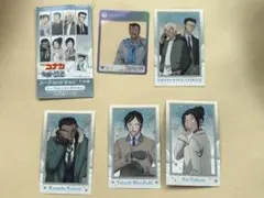 名探偵コナン　カードセレクション　諸伏高明 上原由衣 大和敢助 安室&風見　4種