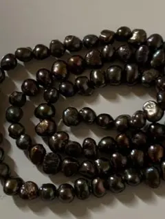 ３ミリ淡水真珠　バロック　一連ＮＯ.11