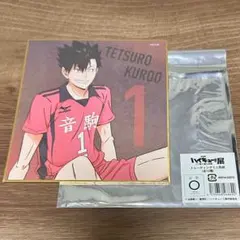 黒尾鉄朗 劇場版 ハイキュー展 ゴミ捨て場の決戦 トレーディングミニ色紙